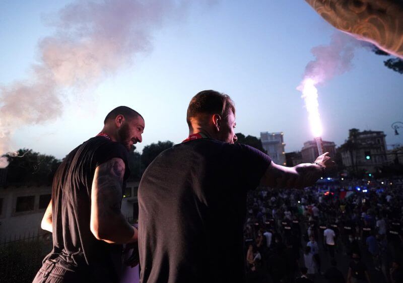 La Giornata Di Festeggiamenti Della Nazionale A Roma Il Post