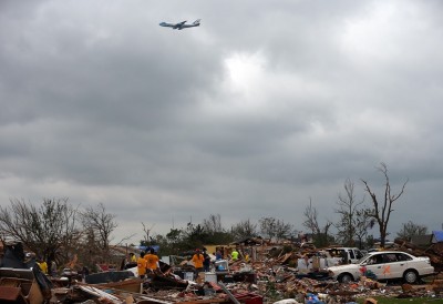 Barack Obama in visita a Moore, Oklahoma