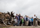 Barack Obama in visita a Moore, Oklahoma