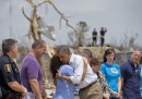 Barack Obama in visita a Moore, Oklahoma