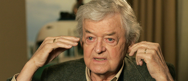 Oscar nominee Hal Holbrook gestures during an interview in New York, Tuesday, Jan. 22, 2008. Holbrook was nominated for Best Supporting Actor for his role as Ron Franz in director Sean Penn's "Into the Wild." (AP Photo/Kathy Willens)