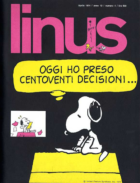 In mostra le 700 copertine originali di Linus dal 1965 - Notizie 