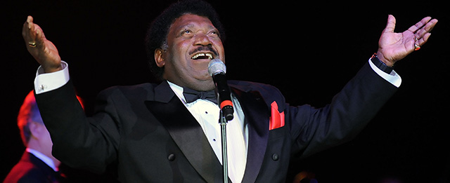 MONTGOMERY, AL - MARCH 25: Singer/songwriter Percy Sledge performs at the Alabama Music Hall of Fame's 13th Induction Banquet and Awards Show at the Renaissance Hotel on March 25, 2010 in Montgomery, Alabama. (Photo by Rick Diamond/Getty Images) *** Local Caption *** Percy Sledge