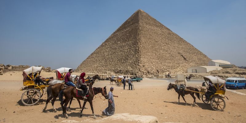 Come è stato trovato lo spazio vuoto dentro la Piramide di Cheope - Il Post