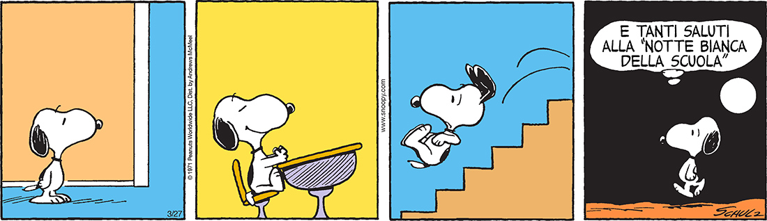 Peanuts 2018 marzo 27