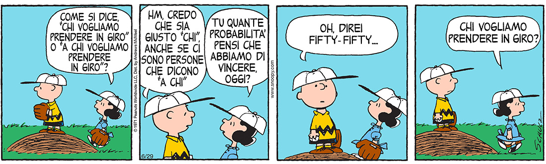 Peanuts 2018 giugno 29