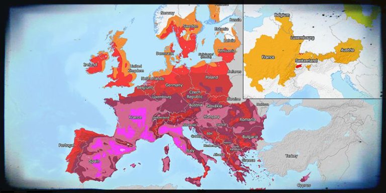 2019-2050: Europa sempre più calda, la mappa delle città con clima  «estremo» - Corriere Tv