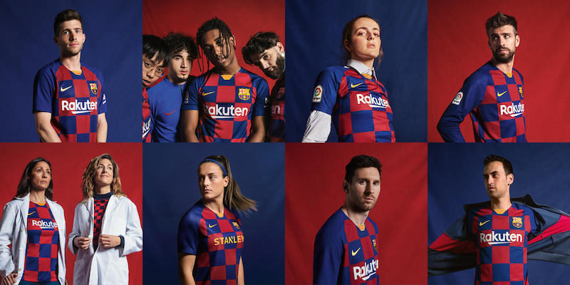 Nuova maglia sale barcellona