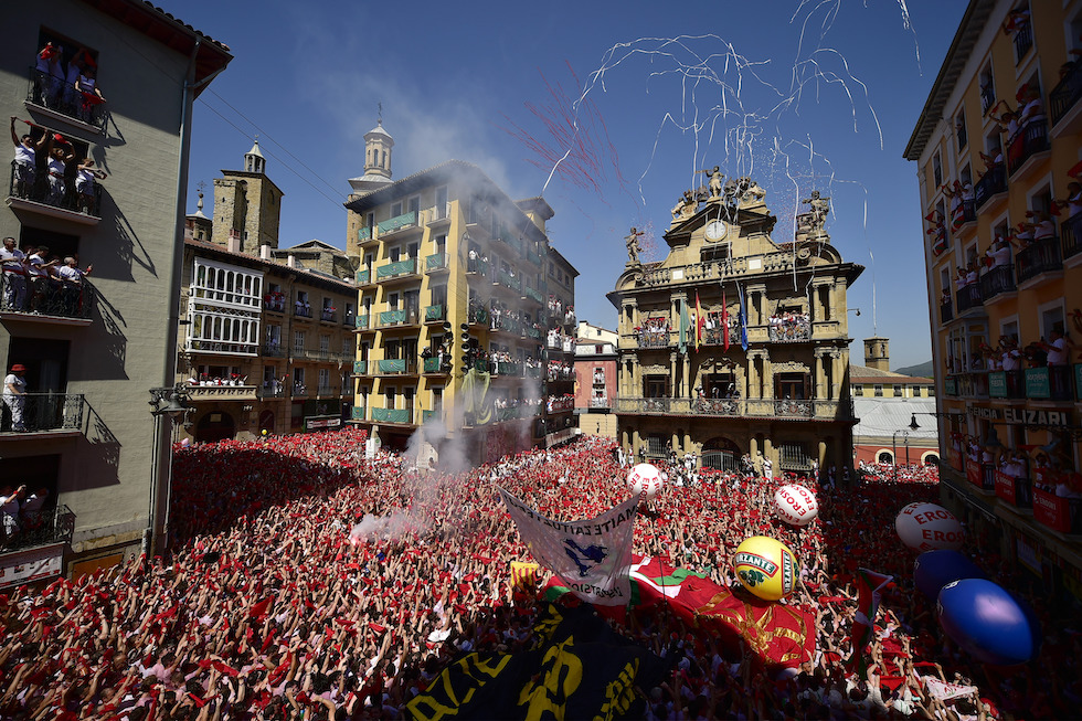 Le foto della Festa di San Firmino a Pamplona Il Post