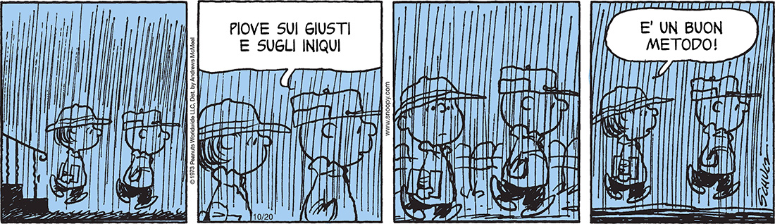 Peanuts 2020 ottobre 20