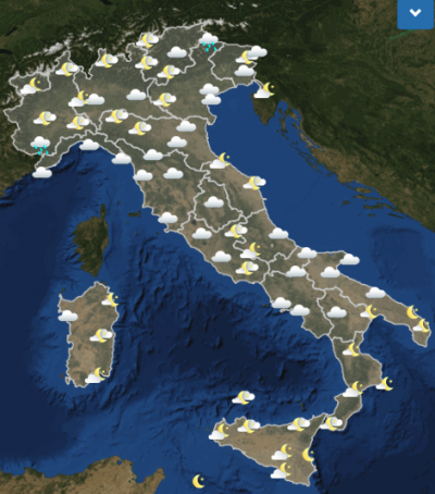 Le previsioni meteo per domenica 23 maggio Il Post