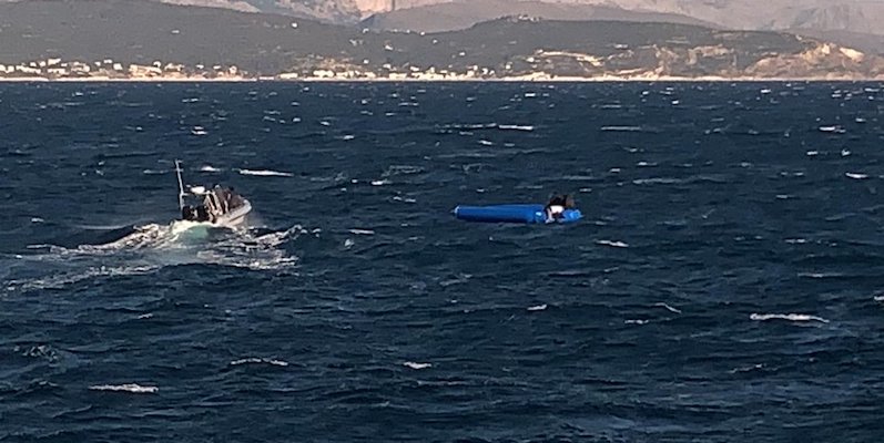 Four children died in a shipwreck off the coast of Greece