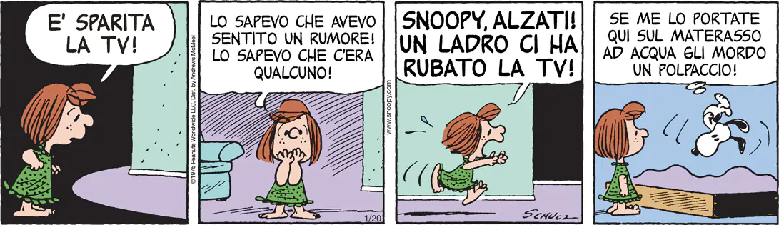 Peanuts 2024 gennaio 20 - Il Post