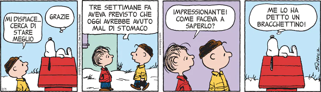 Peanuts 2022 febbraio 01