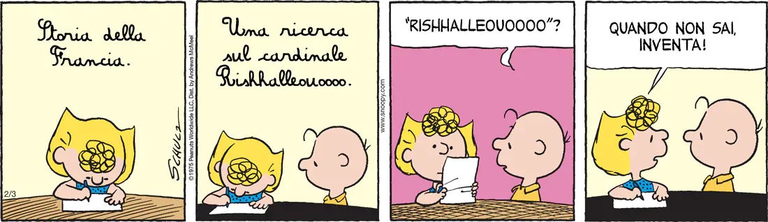 Peanuts 2022 febbraio 03