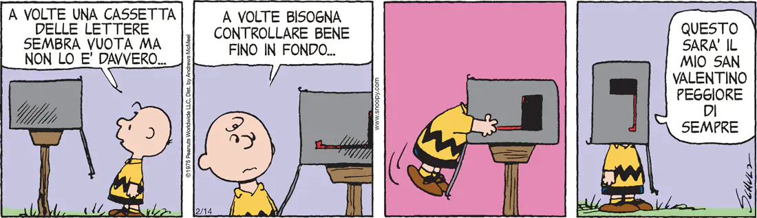 Peanuts 2022 febbraio 14