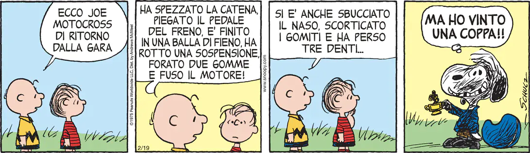 Peanuts 2022 febbraio 19