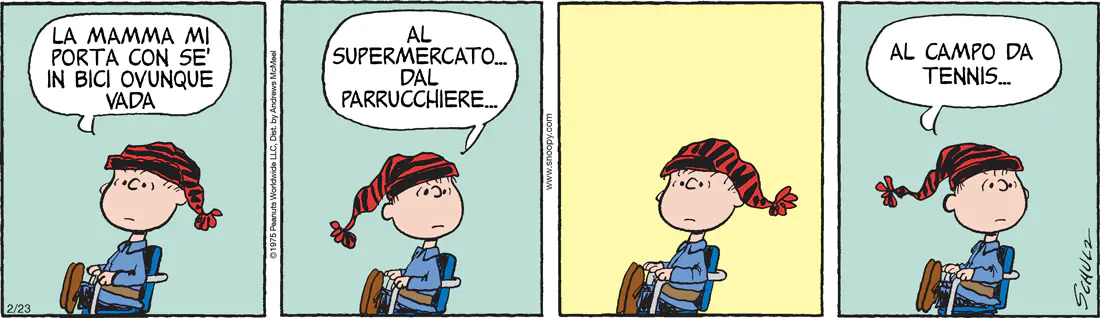 Peanuts 2022 febbraio 23