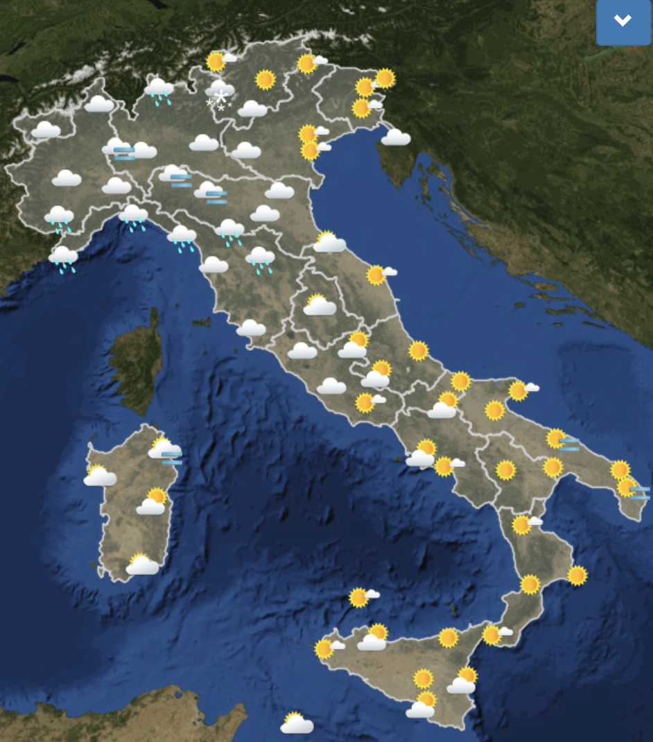 Le previsioni meteo per luned 14 marzo Il Post