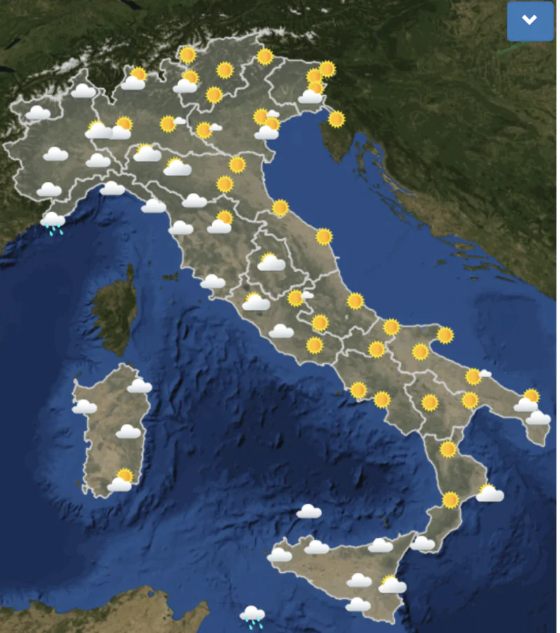 Le previsioni meteo per domani domenica 13 marzo Il Post