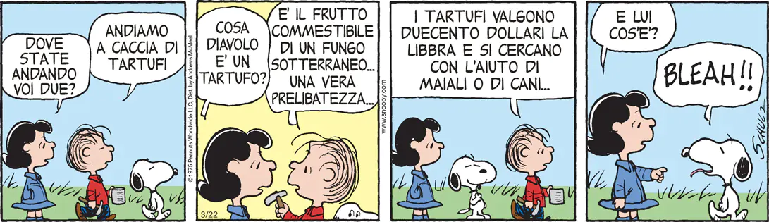 Peanuts 2022 marzo 22