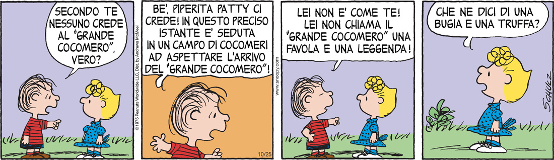 Peanuts 2022 ottobre 25