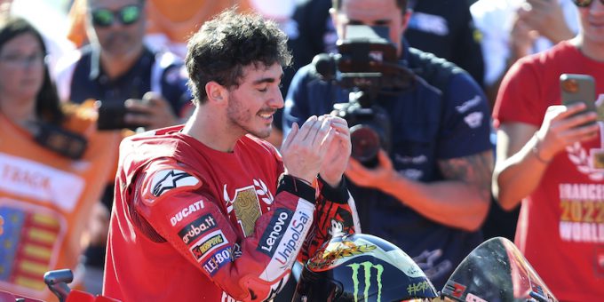 Francesco Bagnaia è Campione Del Mondo Della MotoGP - Il Post