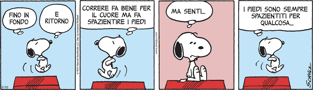 Peanuts 2023 maggio 16