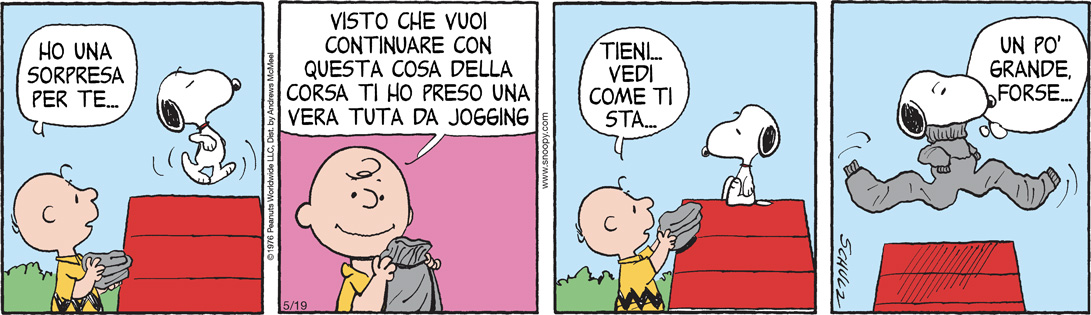 Peanuts 2023 maggio 19