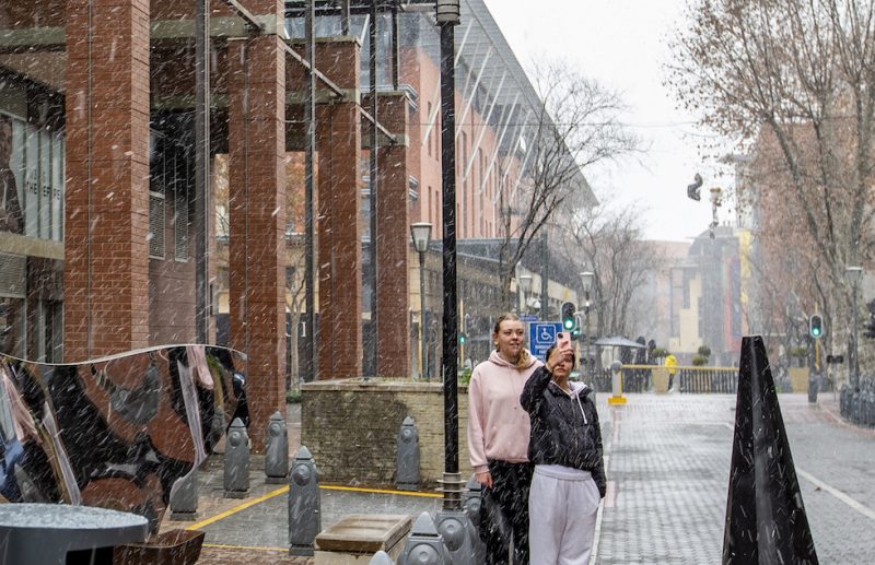 A Johannesburg ha nevicato per la prima volta dopo undici anni Il Post