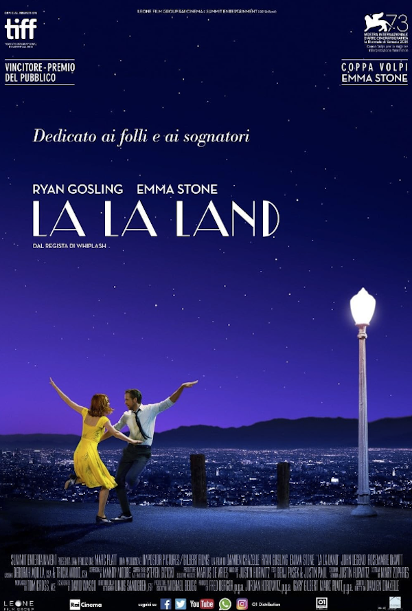 Il poster di <em>La La Land</em> 