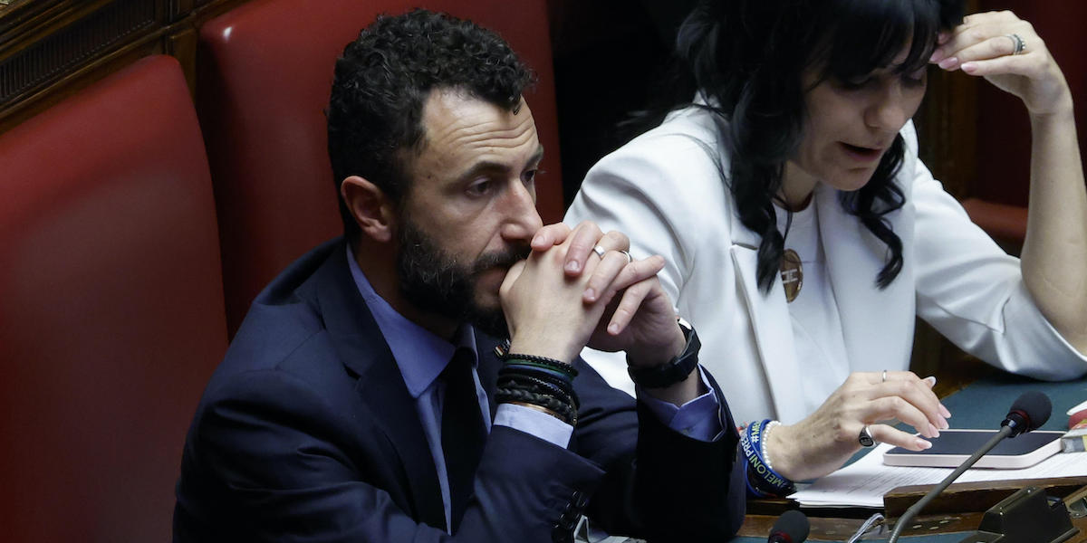 Il deputato Emanuele Pozzolo, sospeso da Fratelli d'Italia dopo l'incidente avvenuto a Capodanno in provincia di Biella