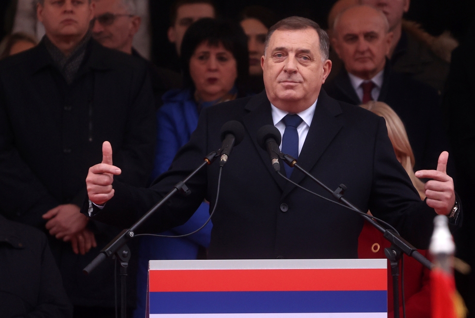 Il presidente della Republika Srpska Milorad Dodik