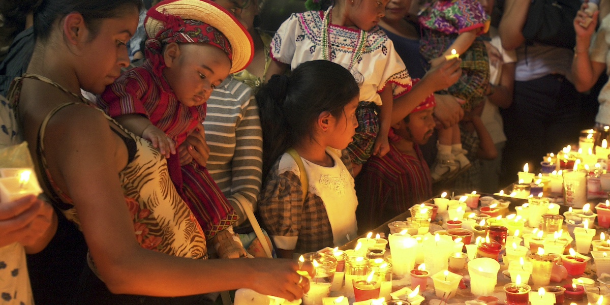 Il santuario della Vergine di Guadalupe a Città del Guatemala, dedicato a una presunta apparizione della Madonna avvenuta nel 1531 in Messico, riconosciuta dalla Chiesa come autentica (AP Photo/Jaime Puebla, File)