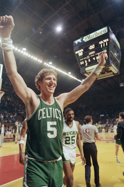 Bill Walton con i Bolton Celtics nel 1986 (AP Photo/Steve Pyle)