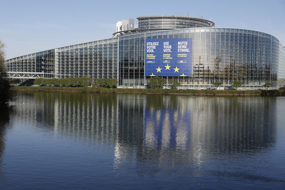 La sede del Parlamento Europeo a Strasburgo, in Francia 