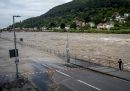 Il fiume Neckar esondato a Heidelberg