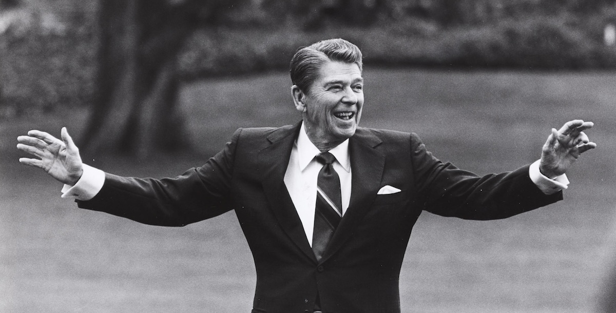 Ronald Reagan alla Casa Bianca nel 1986
(REUTERS/Joe Marquette)