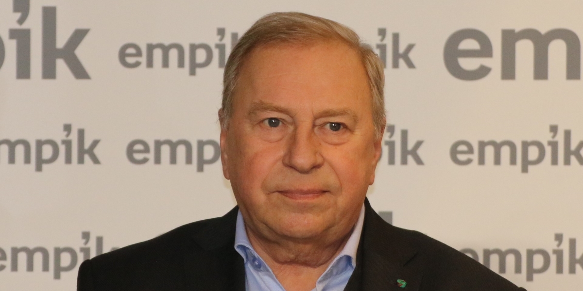 Jerzy Stuhr nel 2018 (Wikimedia/Grzegorz Gołębiowski)