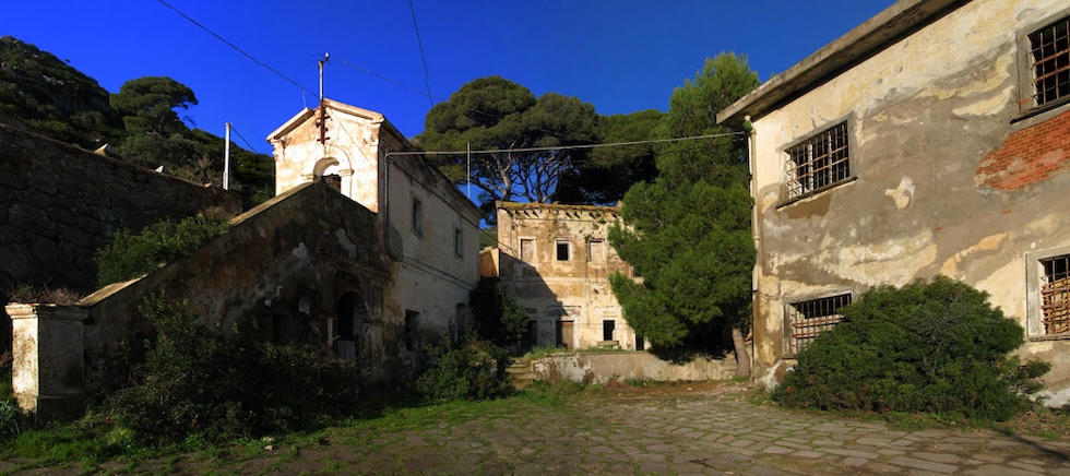 L'Aghiale dell'ex carcere di Capraia