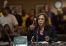 Kamala Harris quand'era procuratrice generale della California, nell'aprile 2012