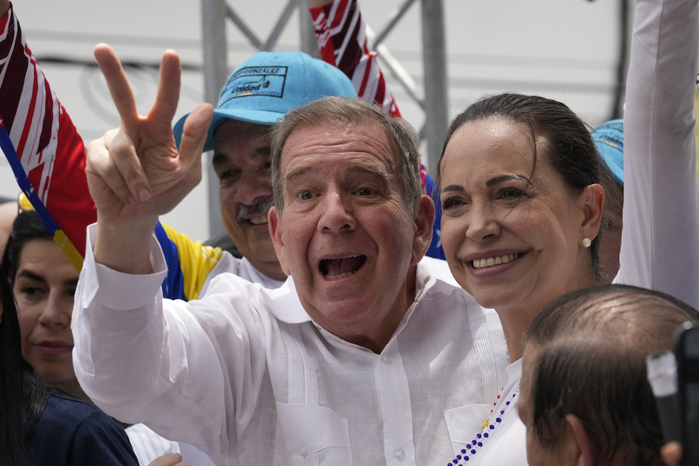 Edmundo González Urrutia e María Corina Machado