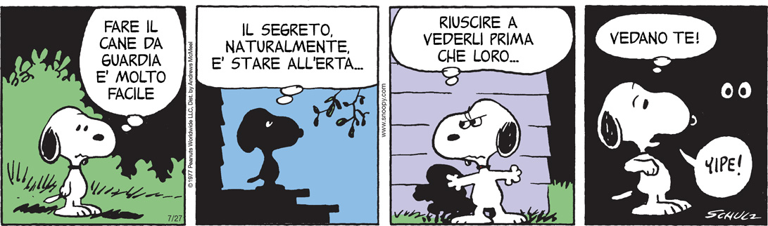 Peanuts 2024 luglio 27