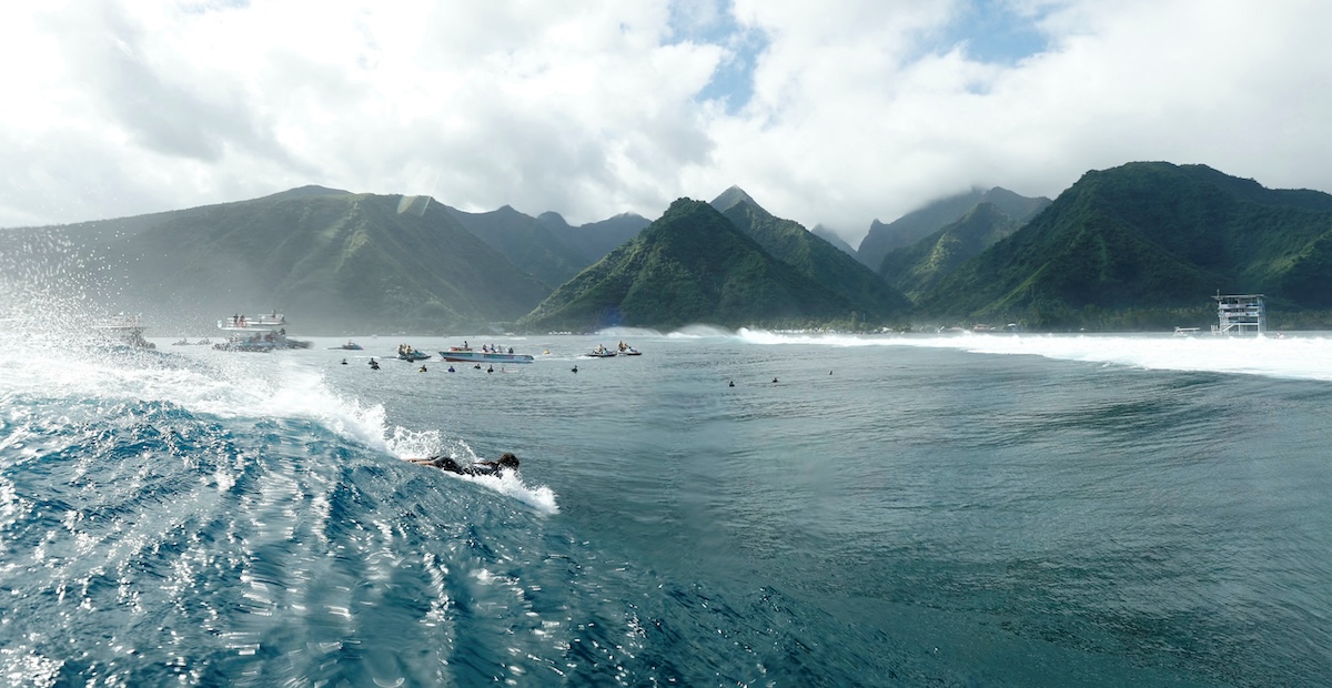 Come è Teahupo'o 
(Ben Thouard/Pool via REUTERS)