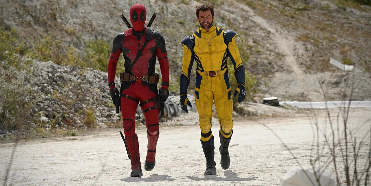 Un fermo immagine di Deadpool & Wolverine (Marvel)