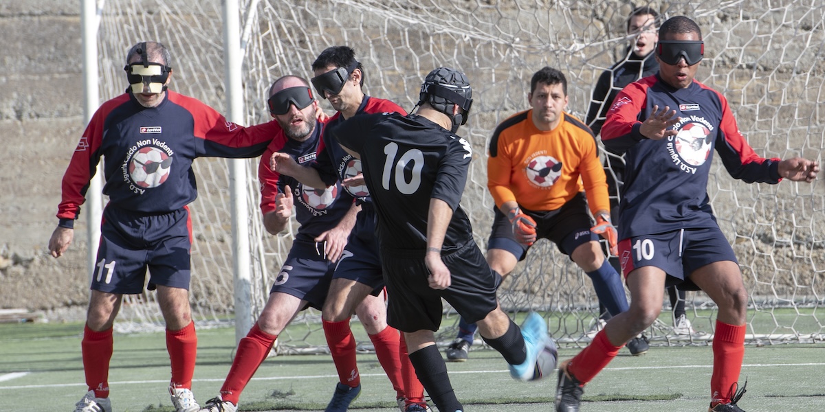 (Foto di Liguria Calcio Non Vedenti)