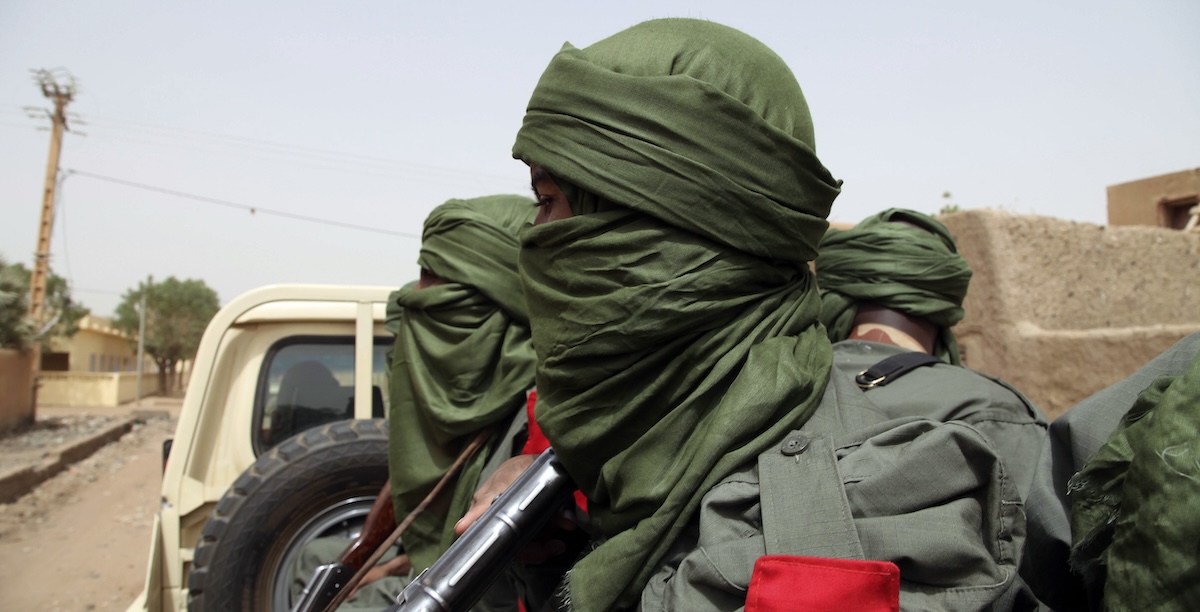 Ribelli tuareg in Mali nel 2017 (AP Photo/Baba Ahmed)