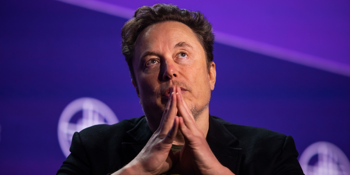 Il proprietario di X Elon Musk (Apu Gomes/Getty Images)