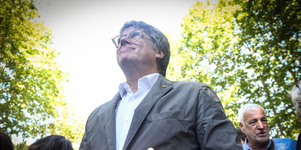 Carles Puigdemont nel luglio 2024