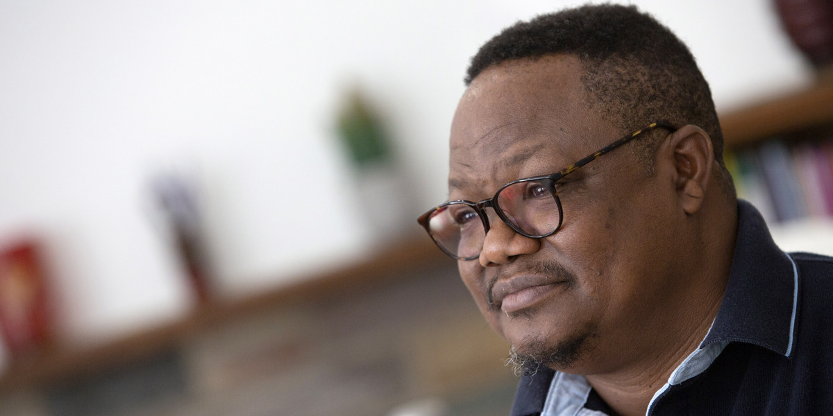 Il politico di opposizione Tundu Lissu (AP Photo/Virginia Mayo)